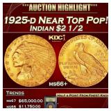 ***Major Highlight*** 1925-d Gold Indian Quarter E