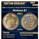 ***Major Highlight*** 1890-cc Morgan Dollar Colorf
