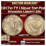 ***Major Highlight*** 1917-d TY I Standing Liberty