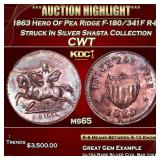***Major Highlight*** 1863 Hero Of Pea Ridge Civil