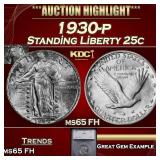 ***Major Highlight*** 1930-p Standing Liberty Quar