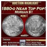 ***Major Highlight*** 1880-o Morgan Dollar Near To