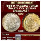 ***Major Highlight*** 1885-o Morgan Dollar Rainbow
