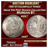 ***Major Highlight*** 1921-D Morgan Dollar Colorfu