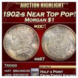 ***Major Highlight*** 1902-s Morgan Dollar Near To