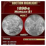 ***Major Highlight*** 1898-s Morgan Dollar $1 Grad