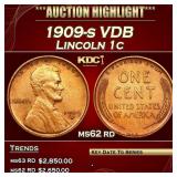 ***Auction Highlight*** 1909-s VDB Lincoln Cent 1c