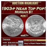 ***Major Highlight*** 1903-p Morgan Dollar Near To