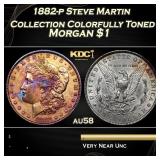 1882-p Morgan Dollar Steve Martin Collection Color