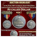 ***Major Highlight*** Ultra Rare 1891 Ulysses S. G