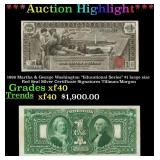 ***Major Highlight*** 1896 Martha & George Washing