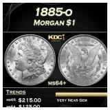 1885-o Morgan Dollar 1 Grades Choice+ Unc