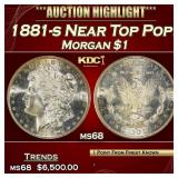 ***Major Highlight*** 1881-s Morgan Dollar Near To
