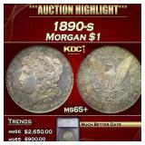 ***Major Highlight*** 1890-s Morgan Dollar $1 ms65