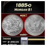 1885-o Morgan Dollar $1 ms66+ SEGS