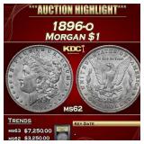 ***Major Highlight*** 1896-o Morgan Dollar $1 Sele