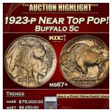 ***Major Highlight*** 1923-p Buffalo Nickel Near T