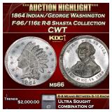 ***Major Highlight*** 1864 Indian/George Washingto