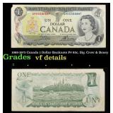 1969-1975 Canada 1 Dollar Banknote P# 85c, Sig. Cr
