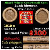 Lincoln Wheat Cent 1c Mixed Roll Orig Brandt McDon