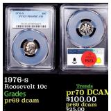 1976-s Proof Roosevelt Dime 10c pr69 dcam PCGS