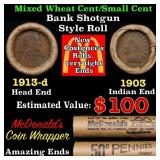 Small Cent Mixed Roll Orig Brandt McDonalds Wrappe