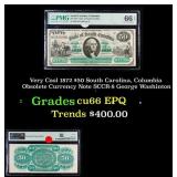 Very Cool 1872 $50 South Carolina, Columbia Obsole