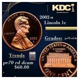 1993-s Proof Lincoln Cent 1c Graded pr70 rd dcam B