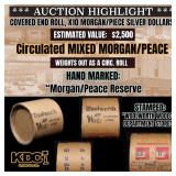 *EXCLUSIVE* x10 Morgan Covered End Roll! Marked "M