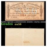 1864 3rd Series Confederate States Thirty Dollars