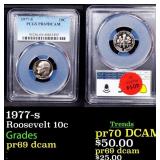 1977-s Proof Roosevelt Dime 10c pr69 dcam PCGS