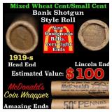 Lincoln Wheat Cent 1c Mixed Roll Orig Brandt McDon
