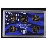 2005 United States Quarters Proof Set - 5 pc set N