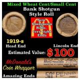 Lincoln Wheat Cent 1c Mixed Roll Orig Brandt McDon
