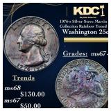 1976-s Silver Washington Quarter Steve Martin Coll