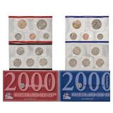 2000 20 piece United States Mint Set with Sacagawe