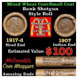 Small Cent Mixed Roll Orig Brandt McDonalds Wrappe
