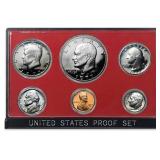 1979 United Stated Mint Proof Set 6 coins No Outer