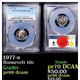 1977-s Proof Roosevelt Dime 10c pr69 dcam PCGS