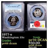 1977-s Proof Washington Quarter 25c pr69 dcam PCGS