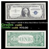 **Star Note** 1957B $1 Blue Seal Silver Certificat