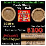 Lincoln Wheat Cent 1c Mixed Roll Orig Brandt McDon
