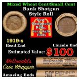 Lincoln Wheat Cent 1c Mixed Roll Orig Brandt McDon