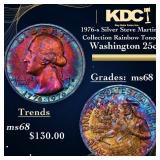 1976-s Silver Washington Quarter Steve Martin Coll