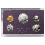 1987 United States Mint Proof Set 5 coins No Outer