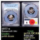 1977-s Proof Roosevelt Dime 10c pr69 dcam PCGS
