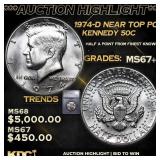 ***Auction Highlight*** 1974-d Kennedy Half Dollar