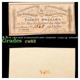 1864 3rd Series Confederate States Thirty Dollars