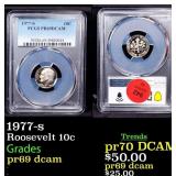 1977-s Proof Roosevelt Dime 10c pr69 dcam PCGS