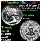 ***Auction Highlight*** 1970-d Washington Quarter